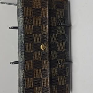 Louis Vuitton Checkered Brown and Black Wallet